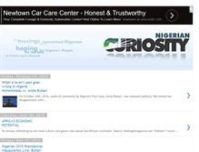 Tablet Screenshot of nigeriancuriosity.com